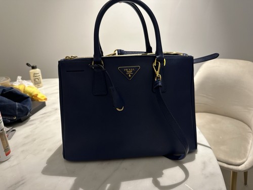 Prada galleria saffiano - galleria, blue