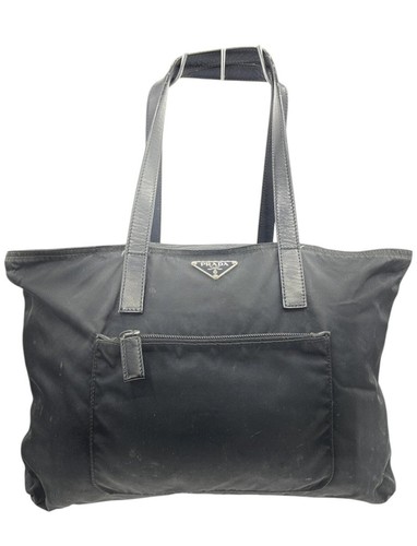 Prada nylon black logo - prada,
