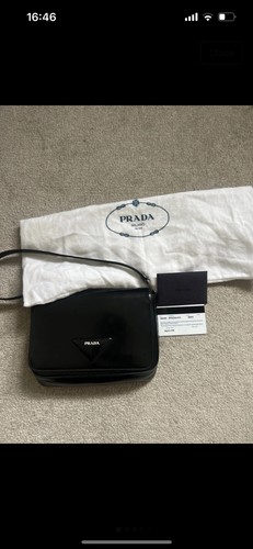 Prada patent leather bag - prada,