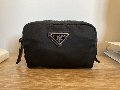 Prada micro nylon pouch - prada, re-nylon