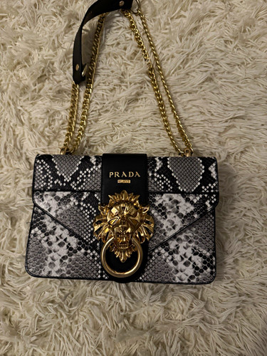 Prada milano animal print - animal,