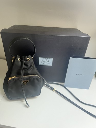 Prada nylon bucket bag - nylon,