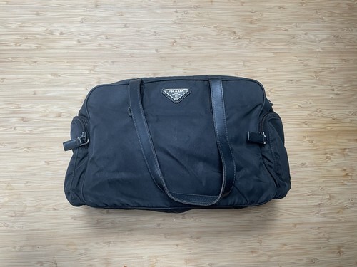 Vintage prada nylon handbag - nylon, in