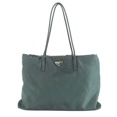 Prada nylon dark green - nylon,