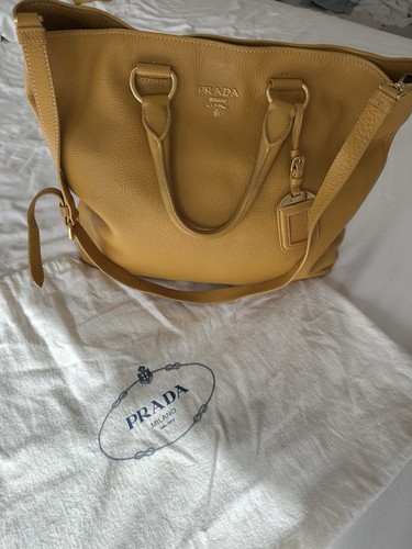 Prada vitello daino mustard - prada,