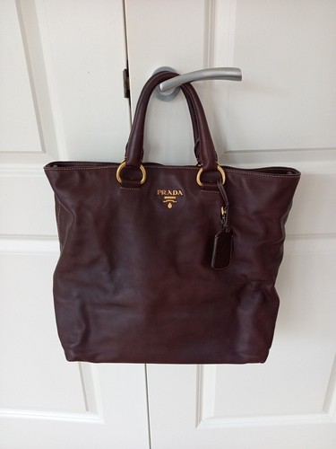 Prada bn1713 shopping brown - prada,