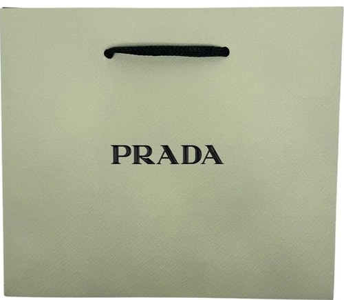 Prada green paper - prada, bag