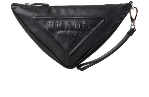 Prada triangle pouch - pouch, clutch