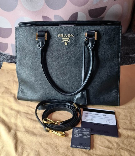 Prada saffiano leather handbag - saffiano,