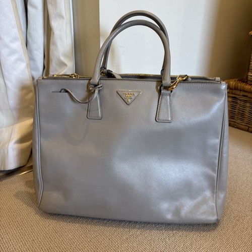 Prada grey handbag - grey,