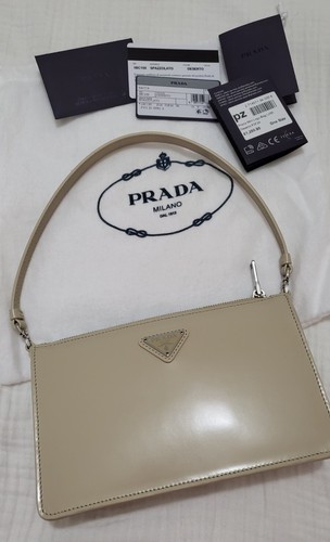 Prada mini brushed leather - prada,