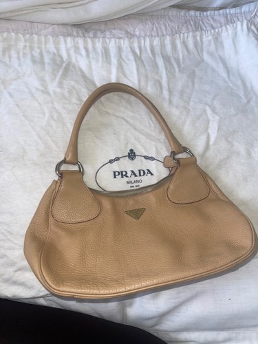 Prada handbag beige - , leather