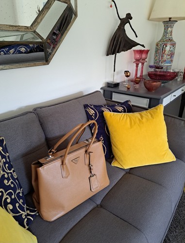 Prada double saffiano cuir - prada,