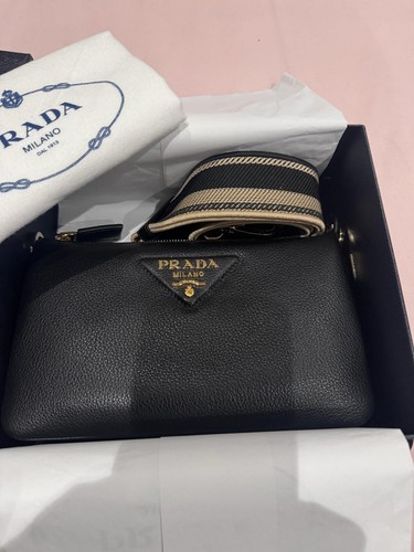Prada cross body bag - , leather