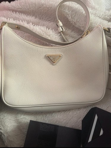 Prada white leather - , saffiano