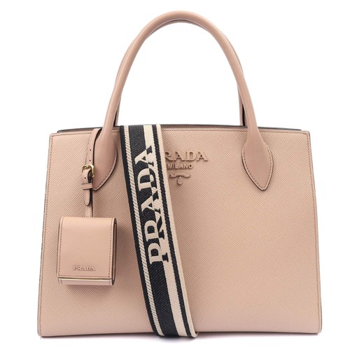 Prada tote saffiano monochrome - saffiano,