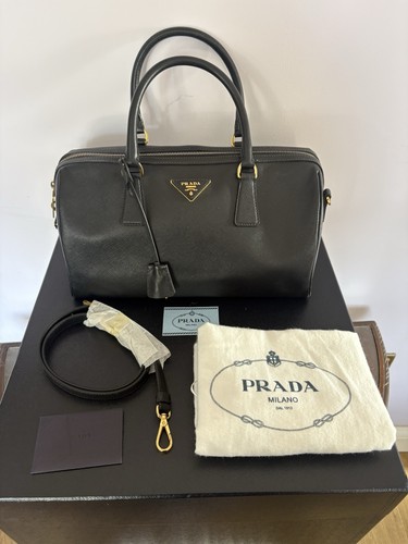 Prada black saffiano lux - prada,