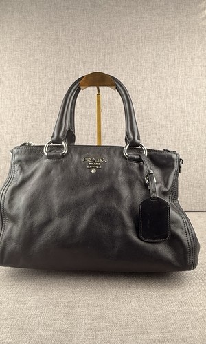 Prada black soft leather - prada,