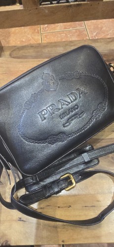 Prada small black - black, bag