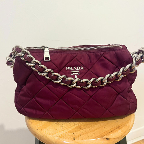 Prada red tessuto - red, impuntu