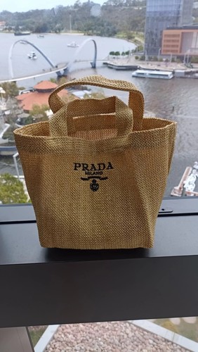 Prada perfume raffia - prada,