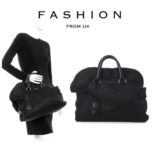 Prada tessuto black nylon - prada,