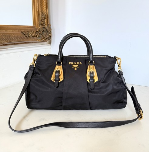 Prada nylon leather - prada,