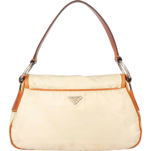 Prada nylon triangle shoulder - nylon,