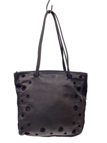 Prada handbag leather black - leather,