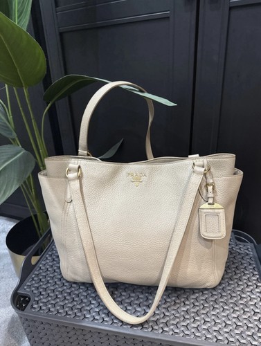 Prada vitello daino beige - vitello,