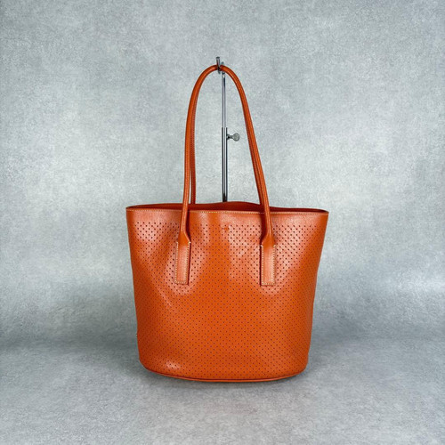 Prada leather punching - leather,