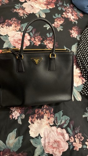 Prada galleria gold hardware - prada,